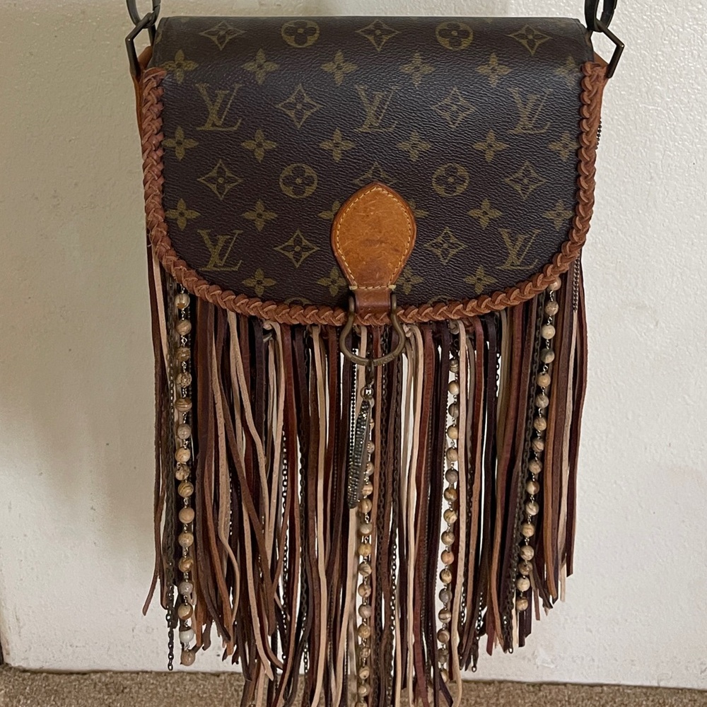 Vintage boho world traveler bag